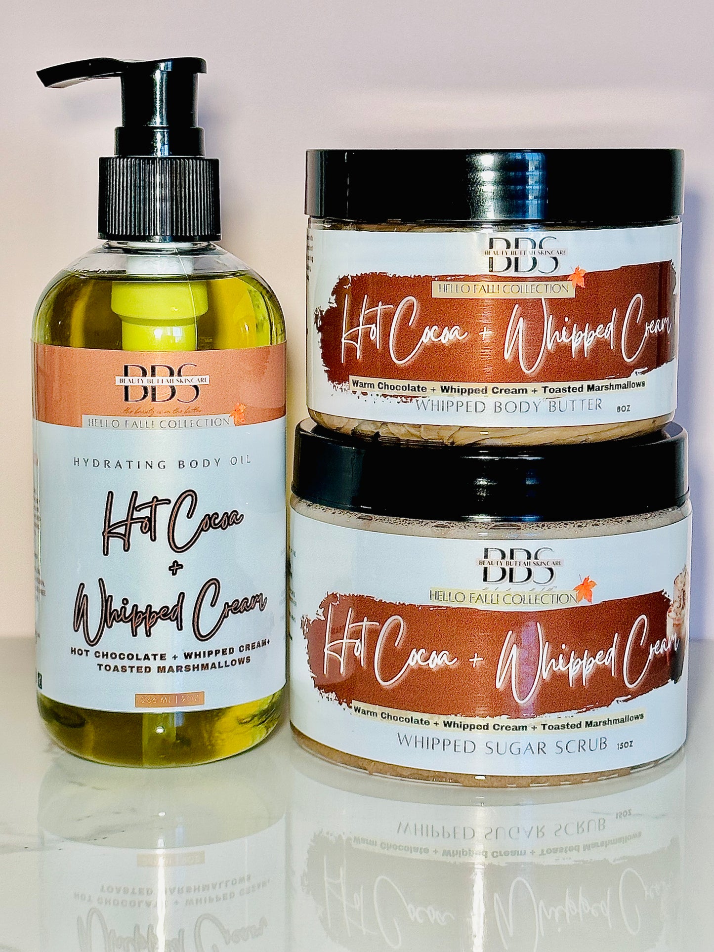 HOT COCOA + WHIPPED CREAM SELF CARE BUNDLE