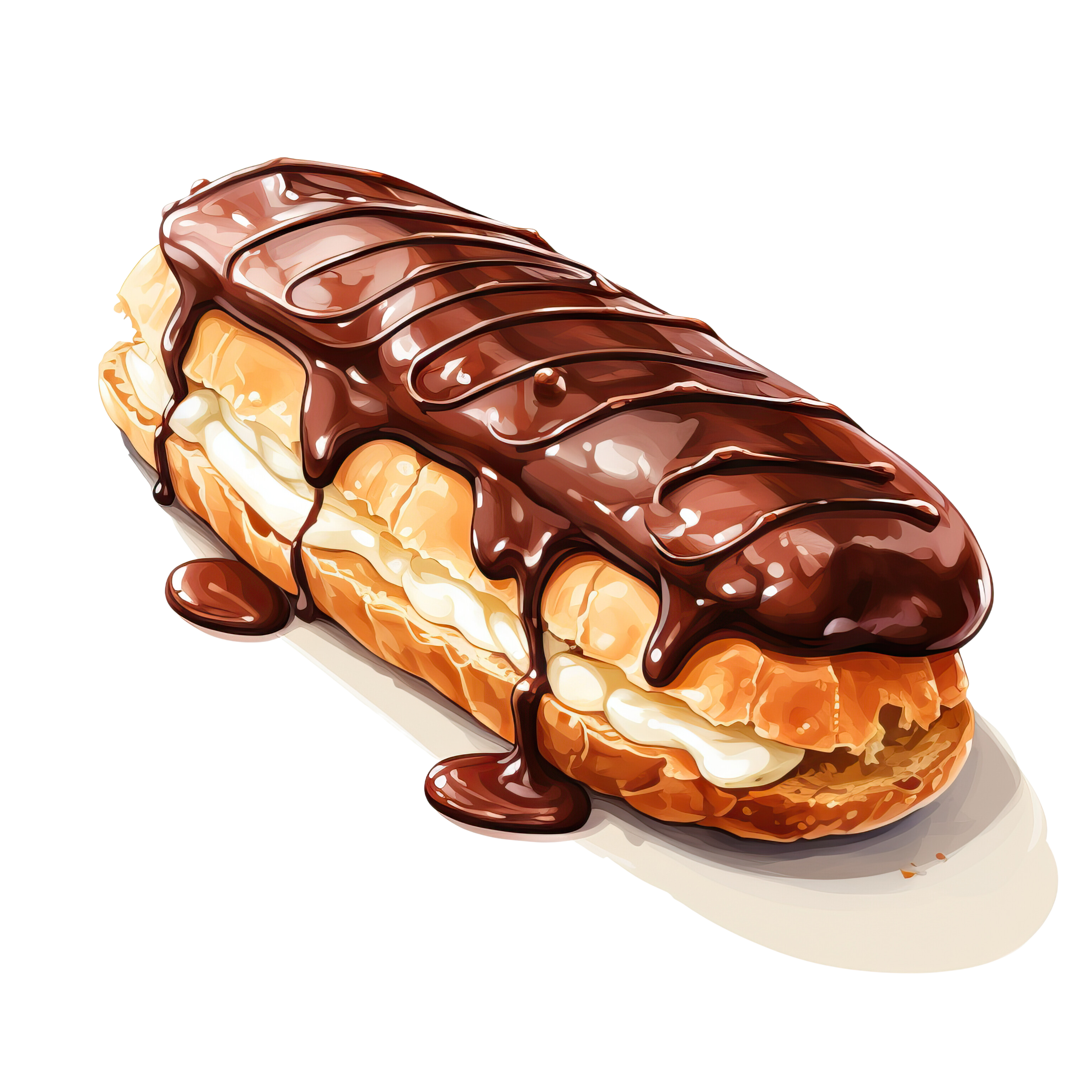 CHOCOLATE ECLAIR KISS BODY GLAZE