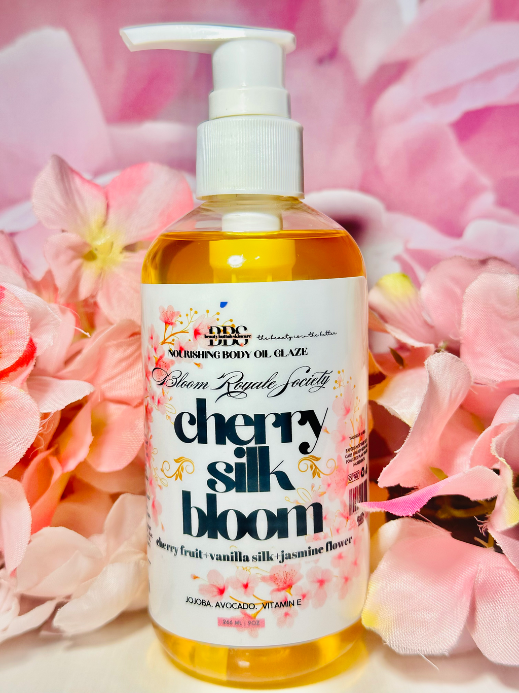 CHERRY SILK BLOOM BODY OIL GLAZE