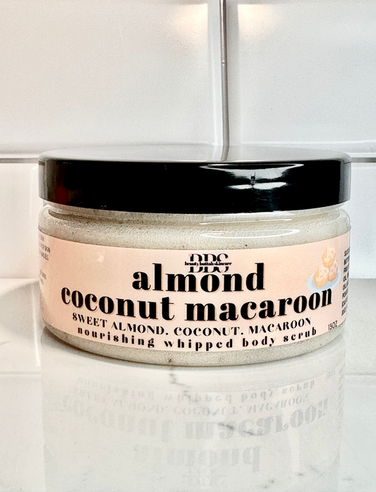 ALMOND COCONUT MACAROON WHIPPED BODY SCRUB