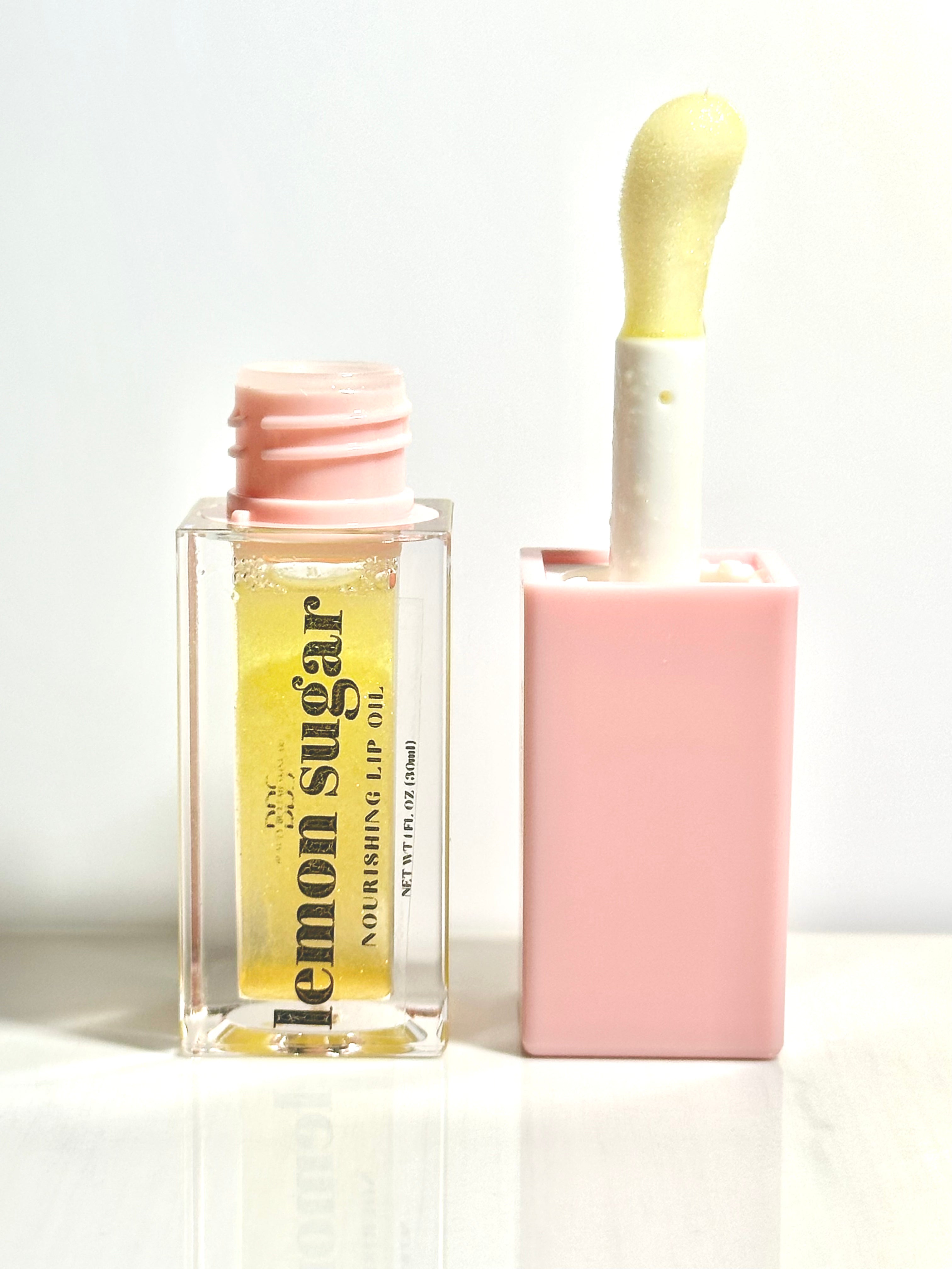LEMON SUGAR LIP OIL - NOURISHING NATURALS