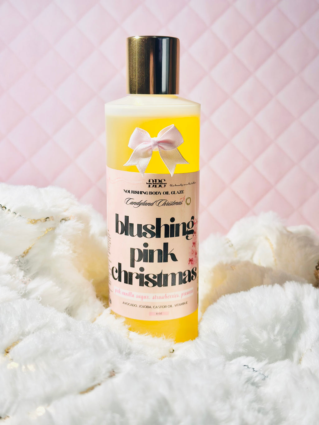 BLUSHING PINK CHRISTMAS BODY GLAZE