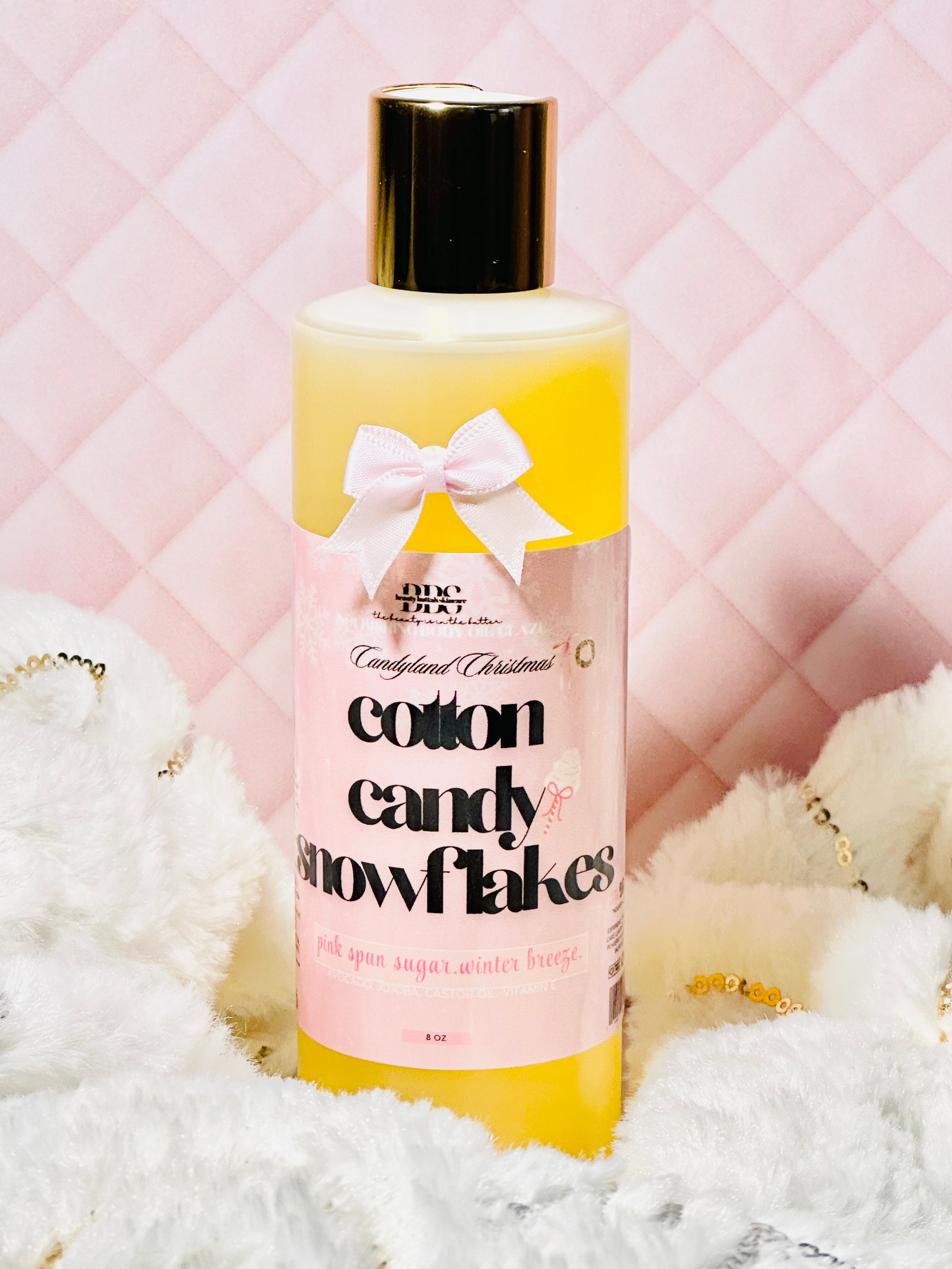 COTTON CANDY SNOWFLAKES BODY GLAZE