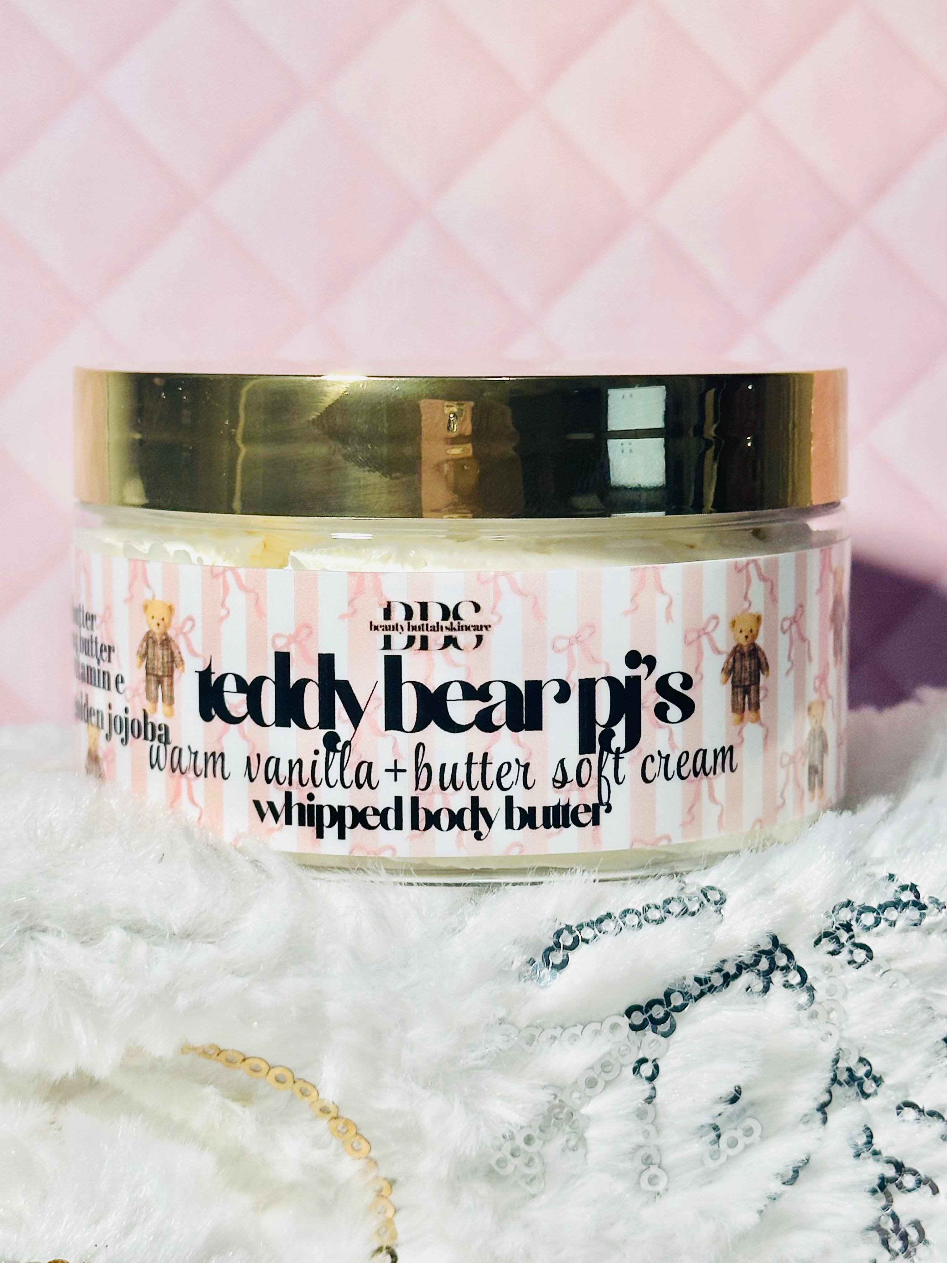 TEDDY BEAR PJS WHIPPED BODY BUTTER