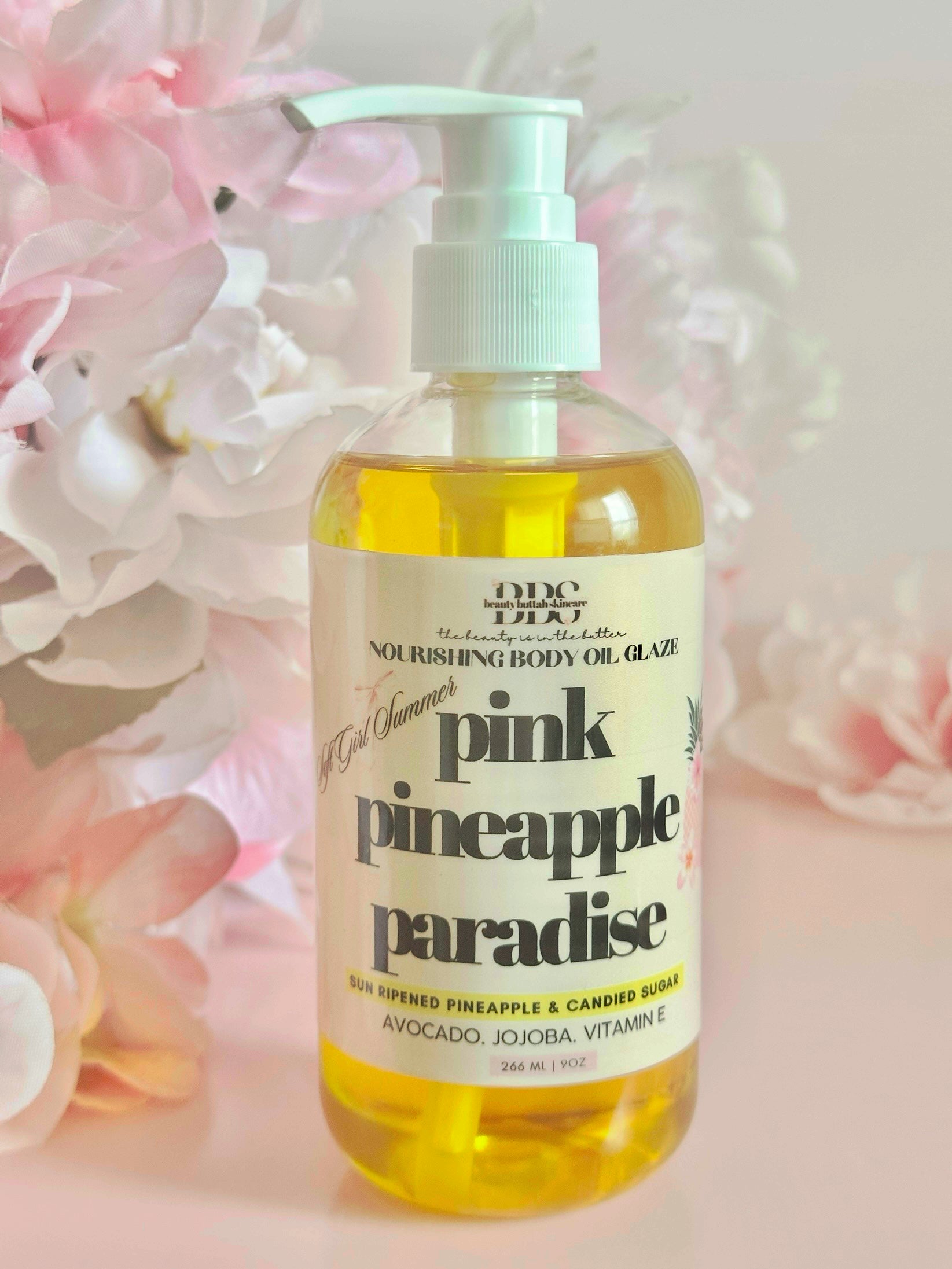 PINK PINEAPPLE PARADISE BODY OIL GLAZE