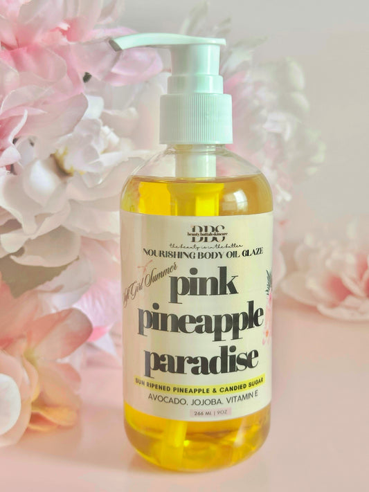 PINK PINEAPPLE PARADISE BODY OIL GLAZE