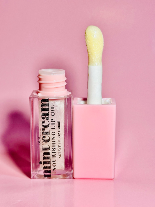 MINT CREAM LIP OIL - NOURISHING NATURALS