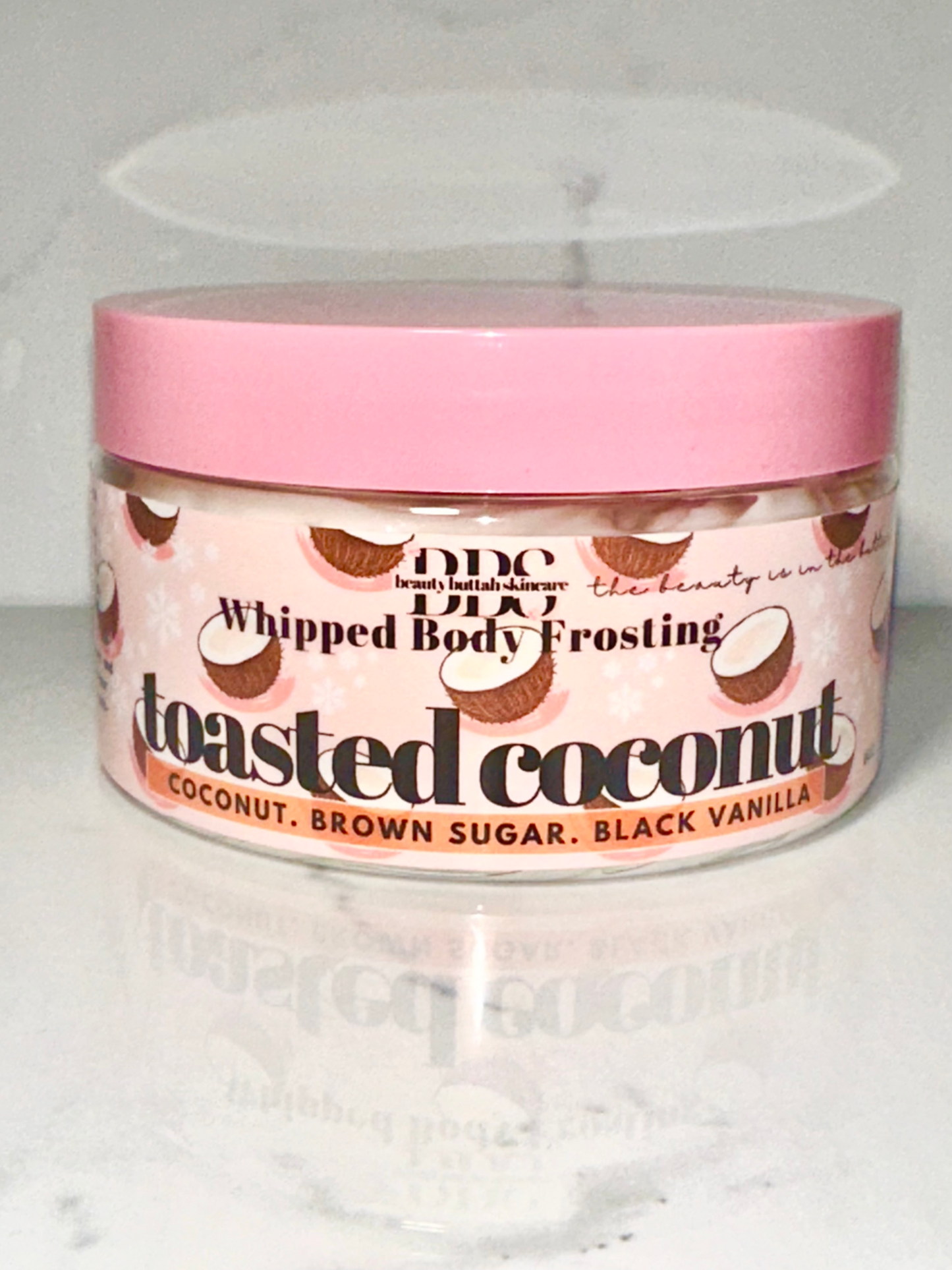 TOASTED COCONUT WHIPPED BODY FROSTING