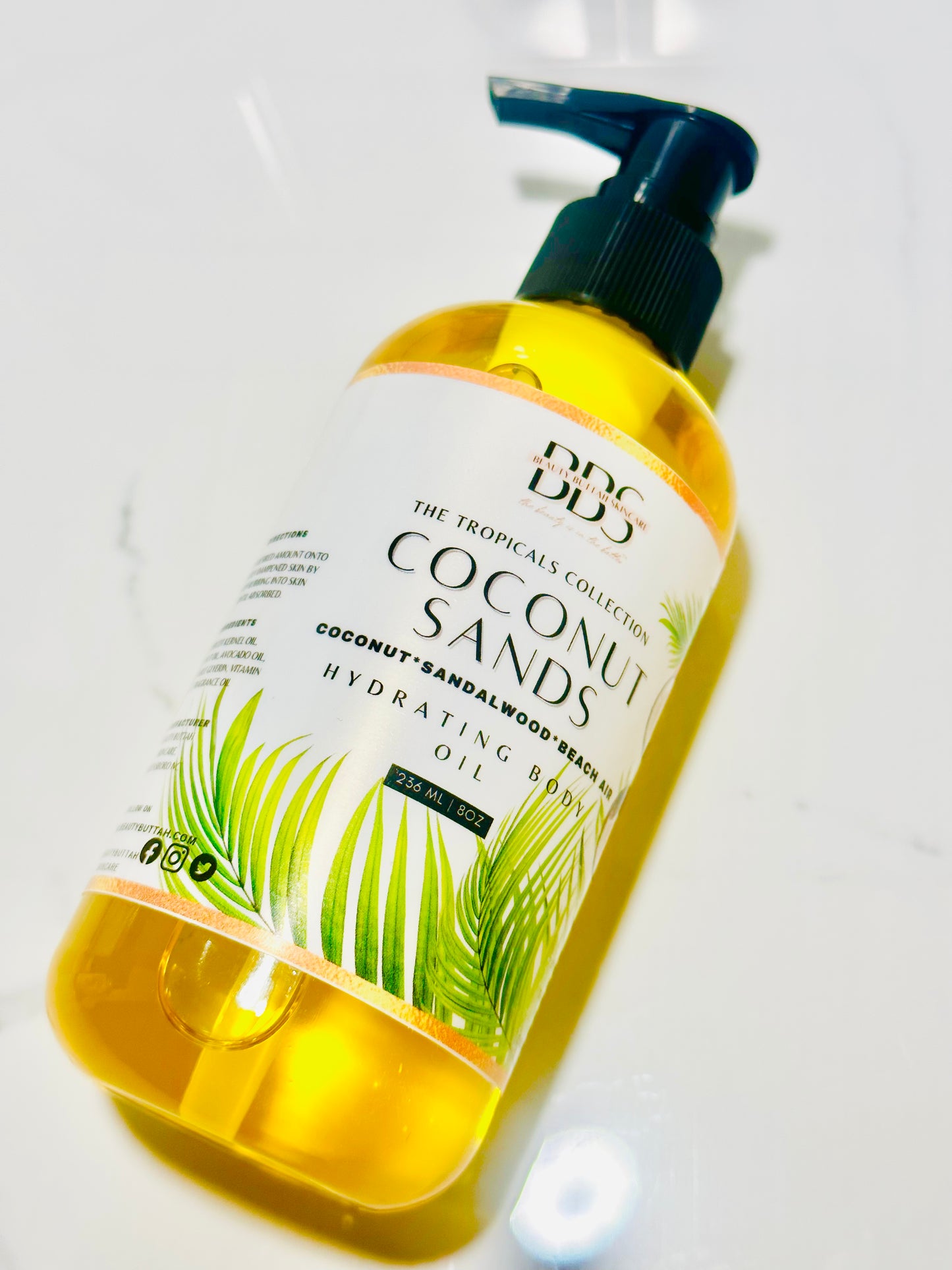 COCONUT SANDS HYDRATING BODY OIL