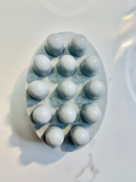 CHARCOAL COCONUT HEMP ⎮ MASSAGE SOAP BAR