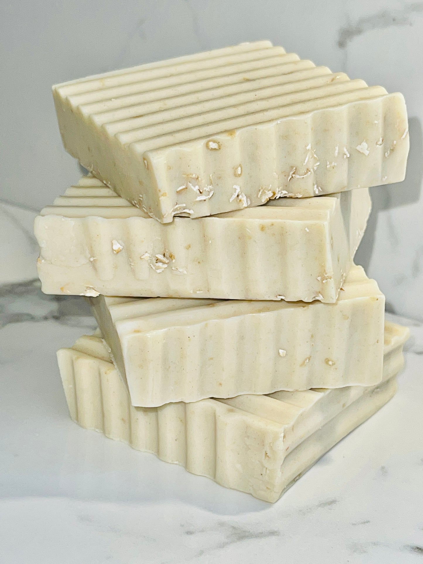 OATS HONEY + SHEA DOUBLE BUTTER BAR SOAP